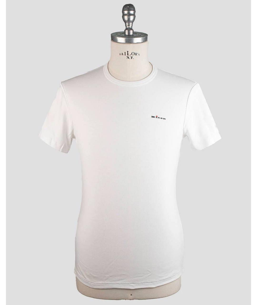 KITON Белая футболка, фото 4