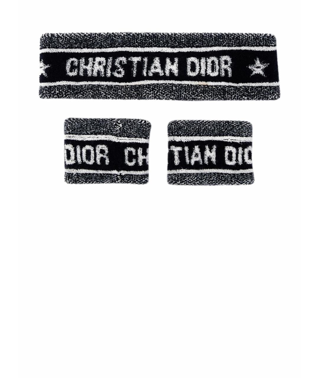 CHRISTIAN DIOR Синяя повязка, фото 1