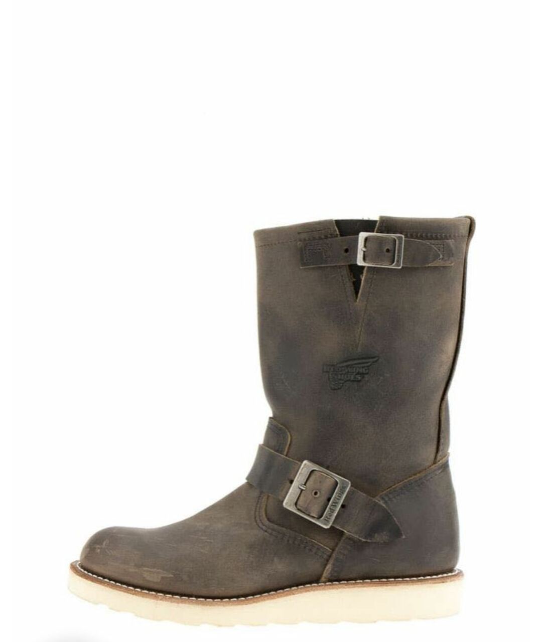 RED WING Коричневые кожаные высокие ботинки, фото 9