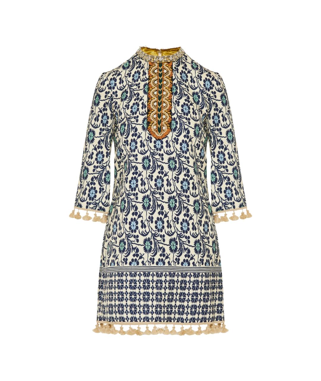 VALENTINO Мульти вискозное повседневное платье, фото 1