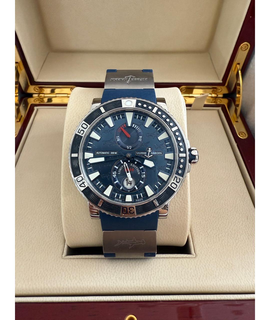 Ulysse Nardin Синие часы, фото 9