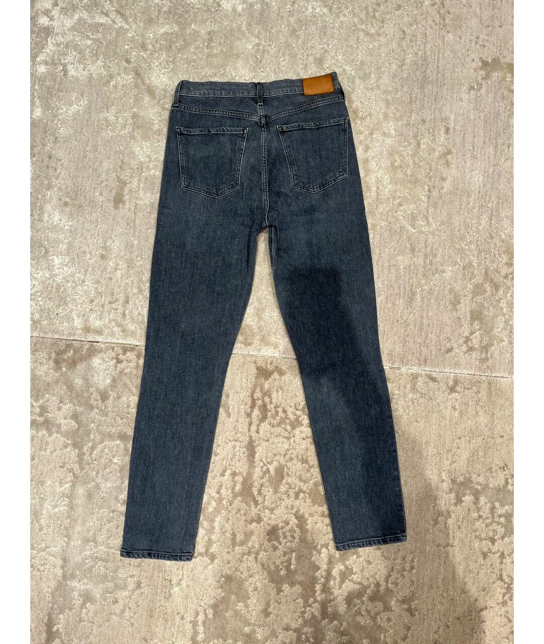 CITIZENS OF HUMANITY Антрацитовые хлопковые джинсы слим, фото 5