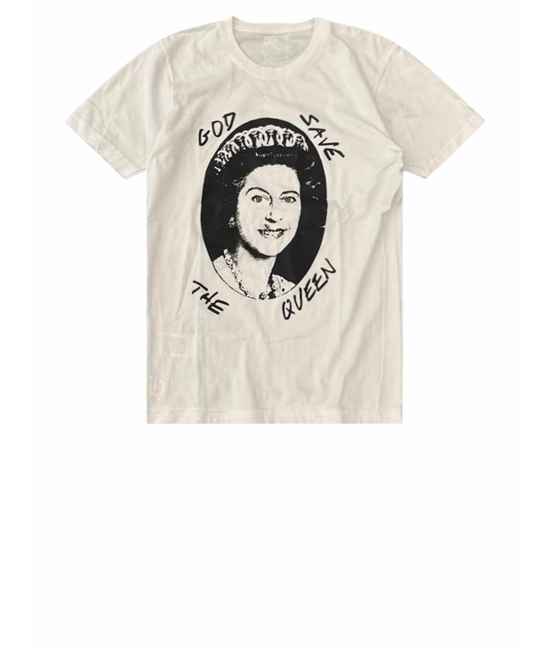 CHROME HEARTS Белая хлопковая футболка, фото 1