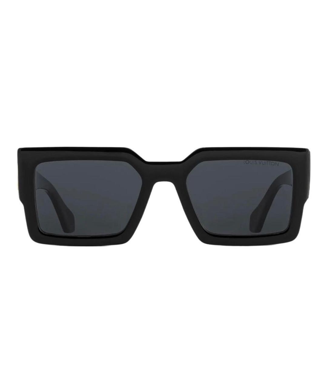 LOUIS VUITTON Черные пластиковые солнцезащитные очки, фото 2