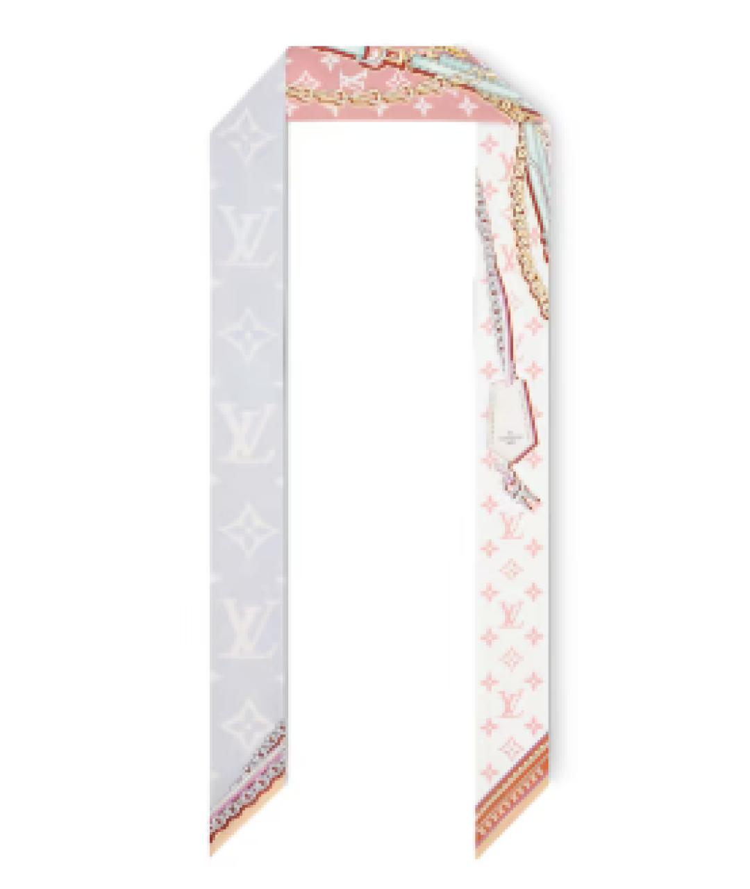 LOUIS VUITTON Шелковый платок, фото 4