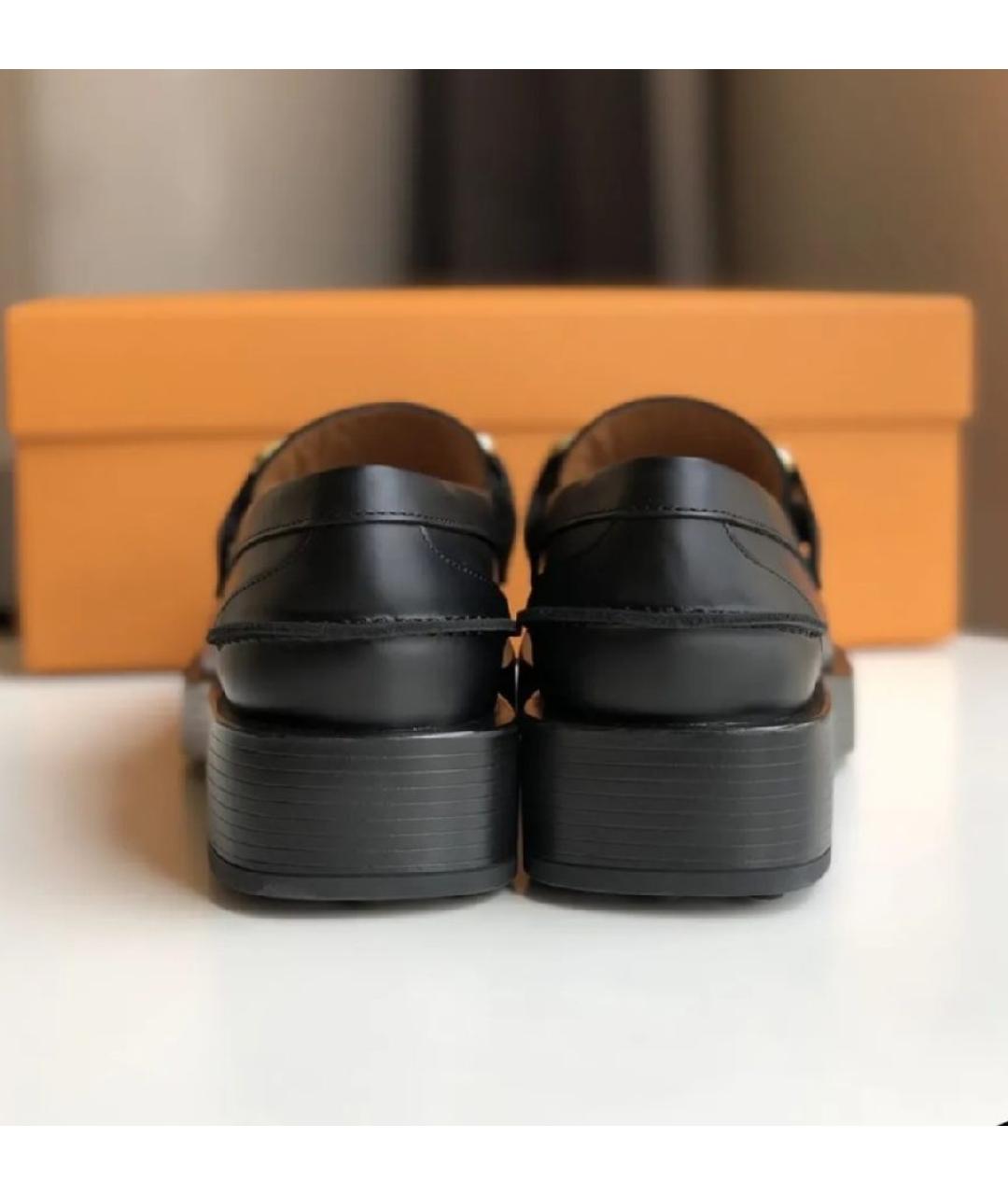 TOD'S Черные кожаные мокасины, фото 3