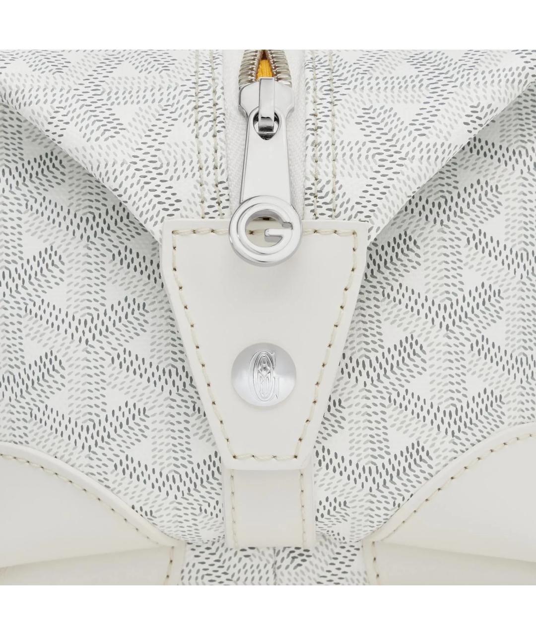 GOYARD Белая косметичка, фото 4