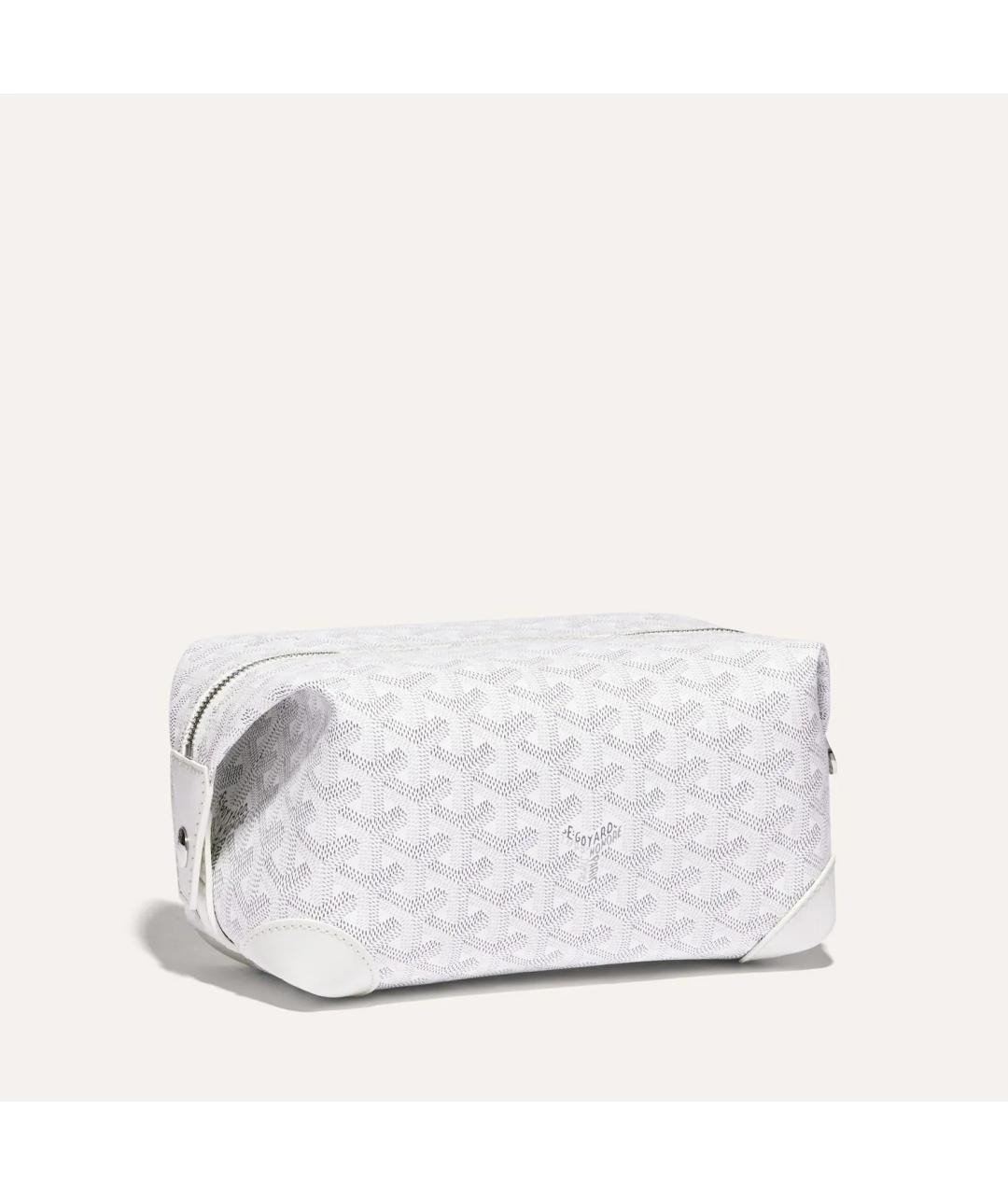 GOYARD Белая косметичка, фото 5