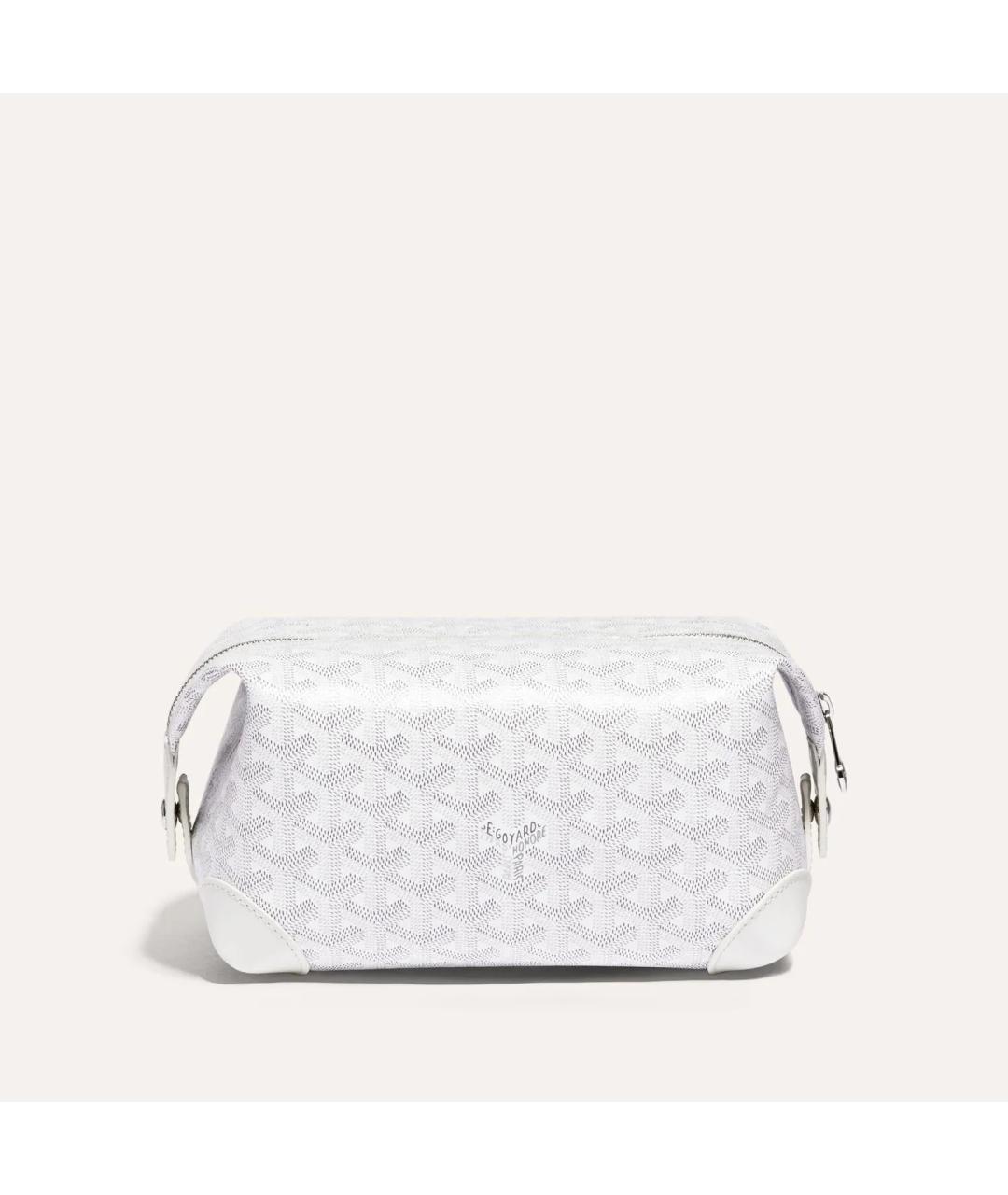 GOYARD Белая косметичка, фото 2