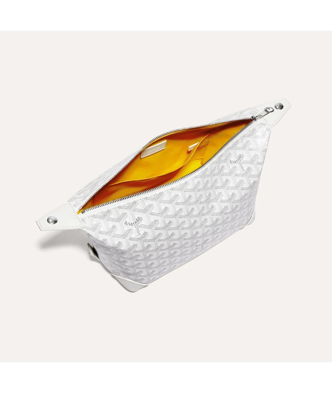 GOYARD Белая косметичка, фото 3