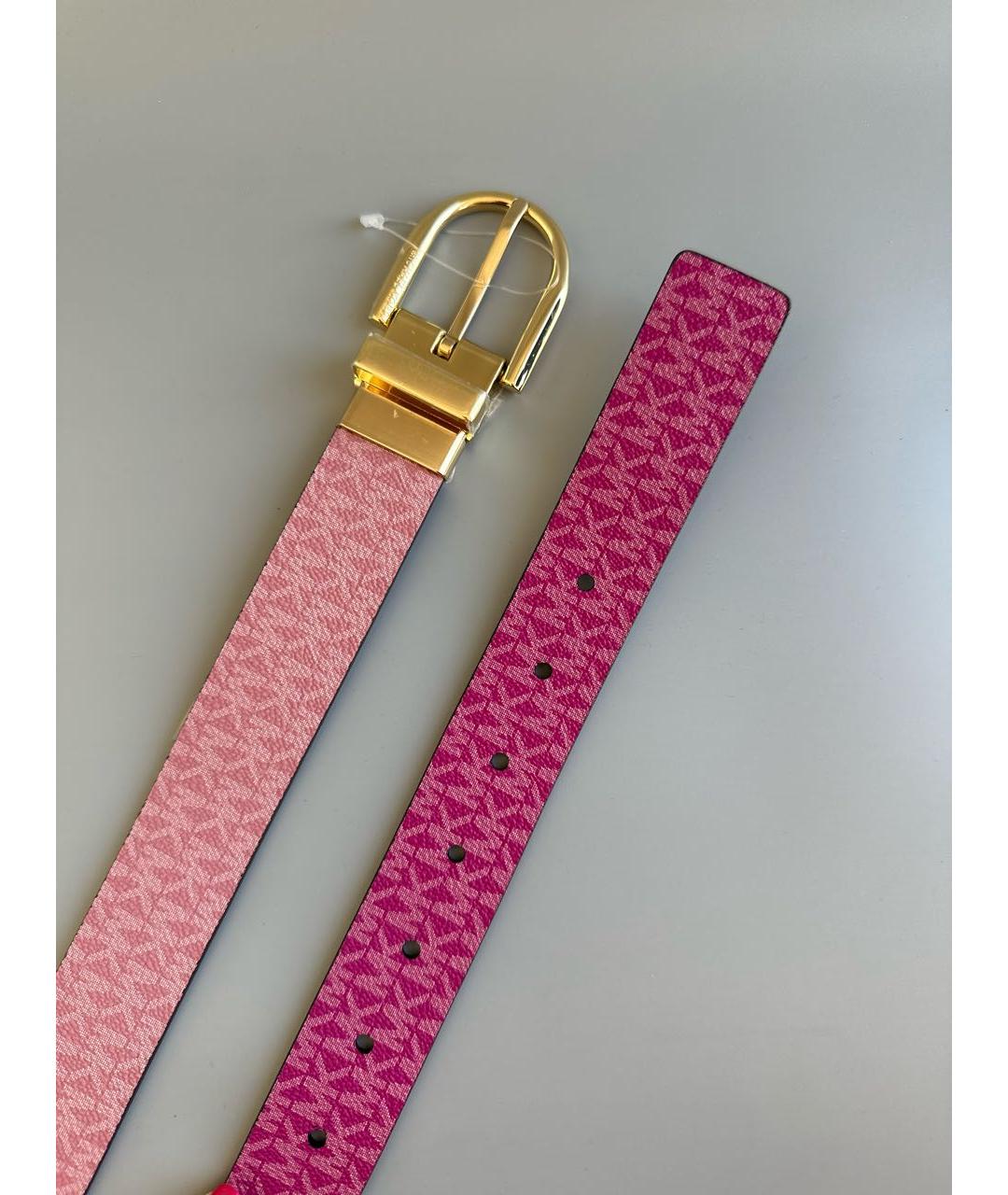 MICHAEL KORS Розовый ремень, фото 2