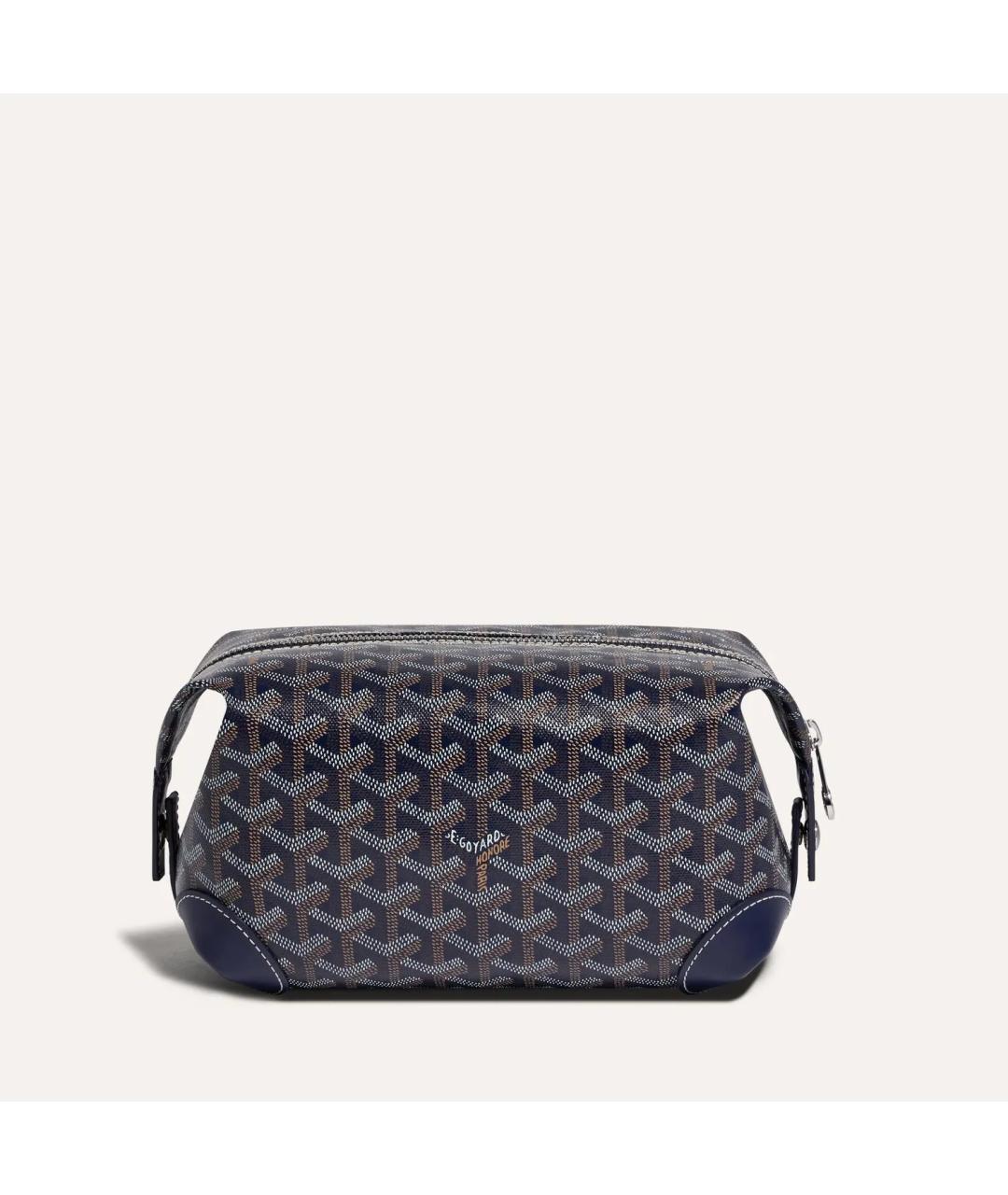 GOYARD Темно-синяя косметичка, фото 2