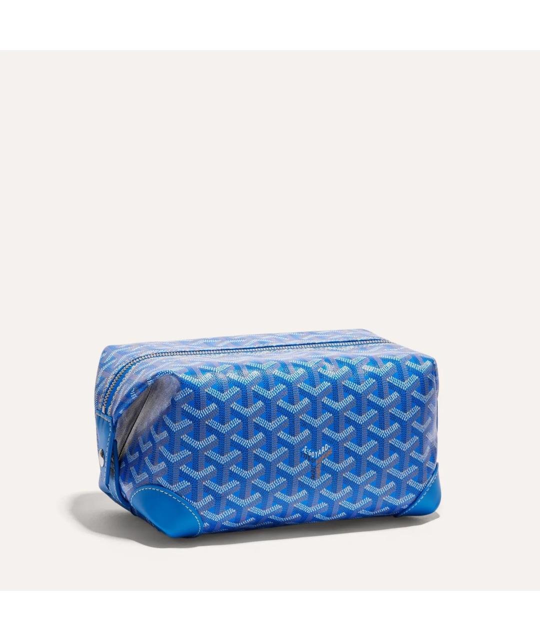 GOYARD Синяя косметичка, фото 5