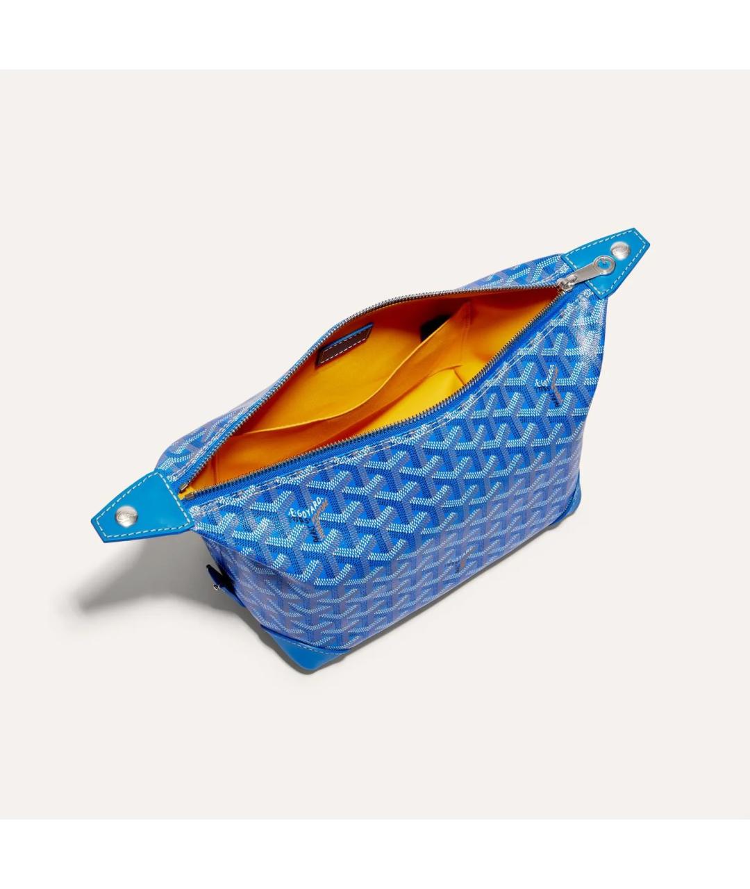 GOYARD Синяя косметичка, фото 3