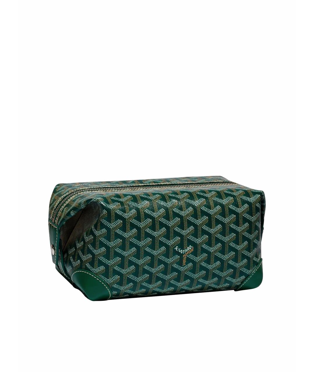 GOYARD Зеленая косметичка, фото 1