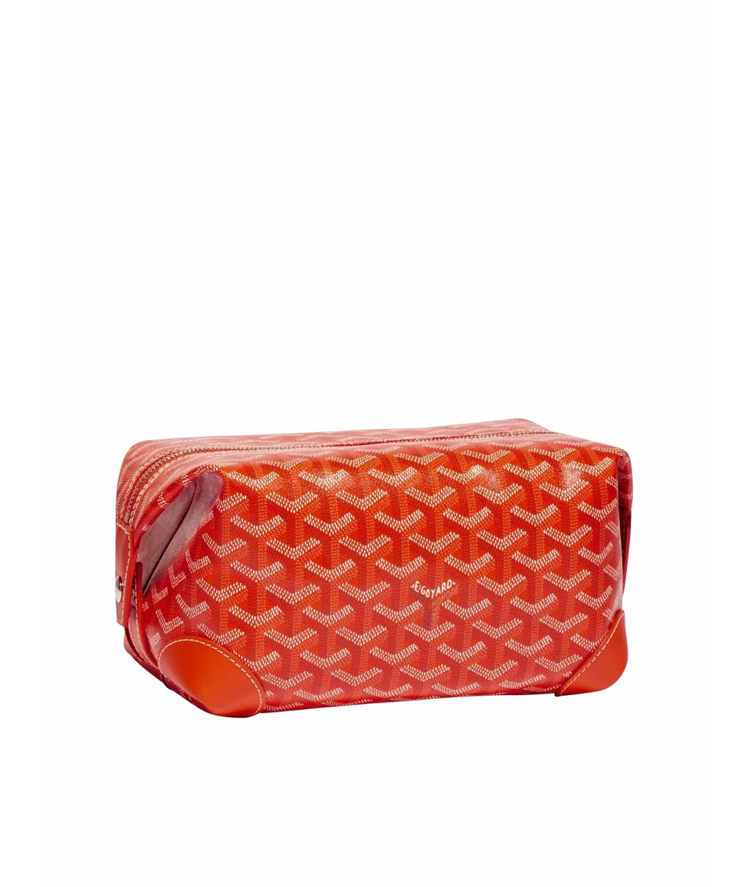 GOYARD Оранжевая косметичка, фото 1