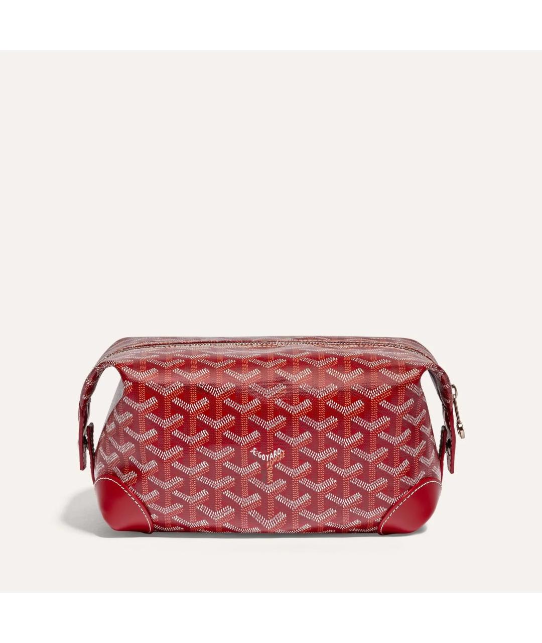 GOYARD Красная косметичка, фото 2