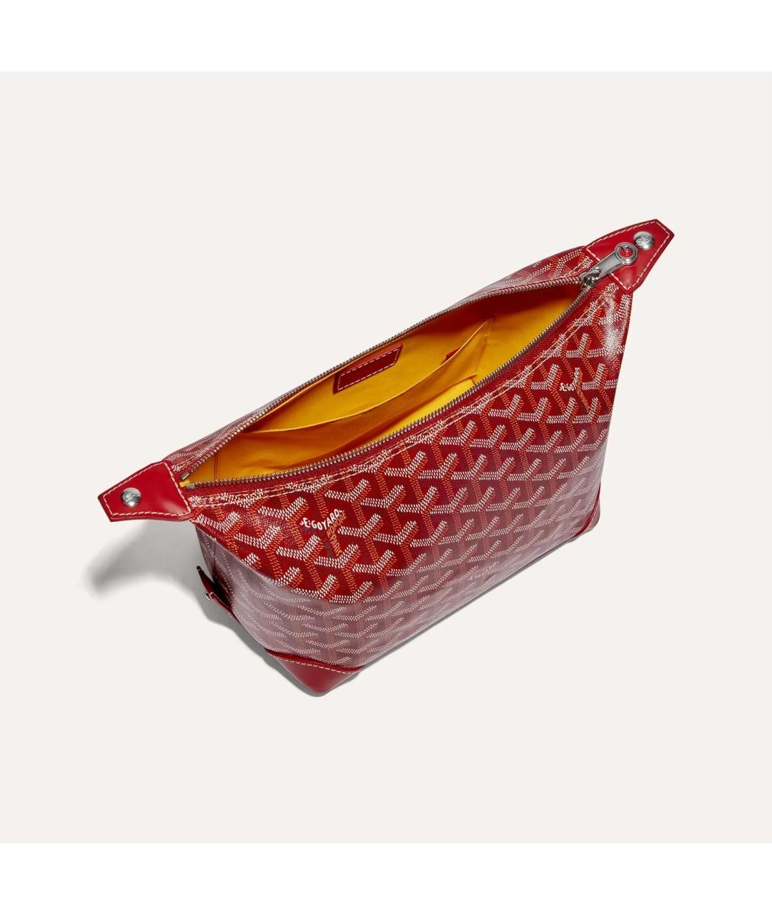 GOYARD Красная косметичка, фото 3