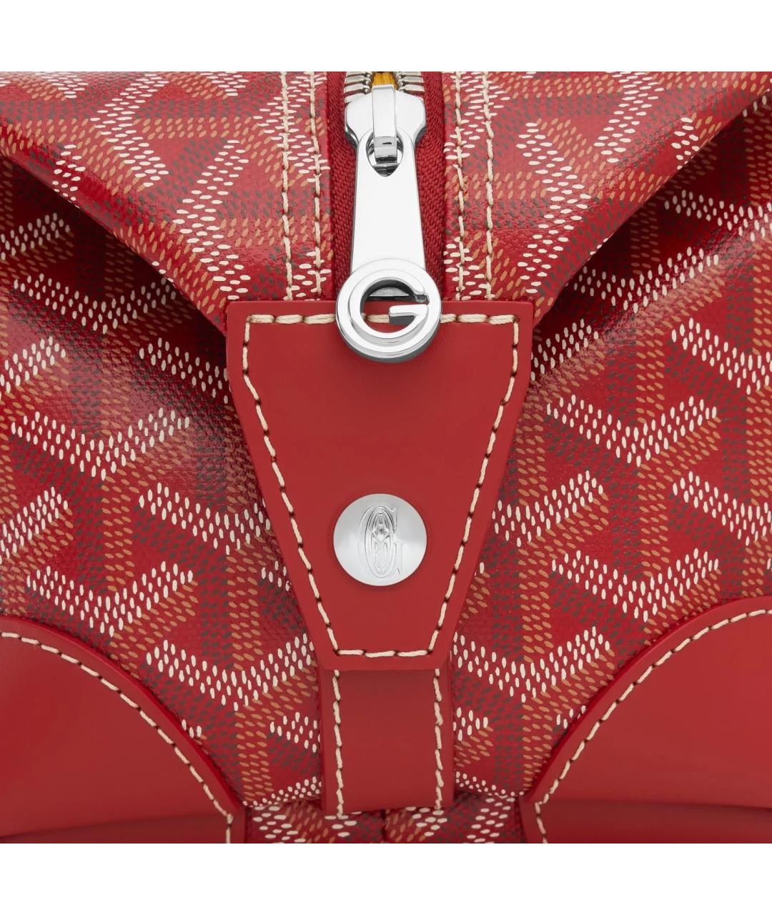 GOYARD Красная косметичка, фото 4