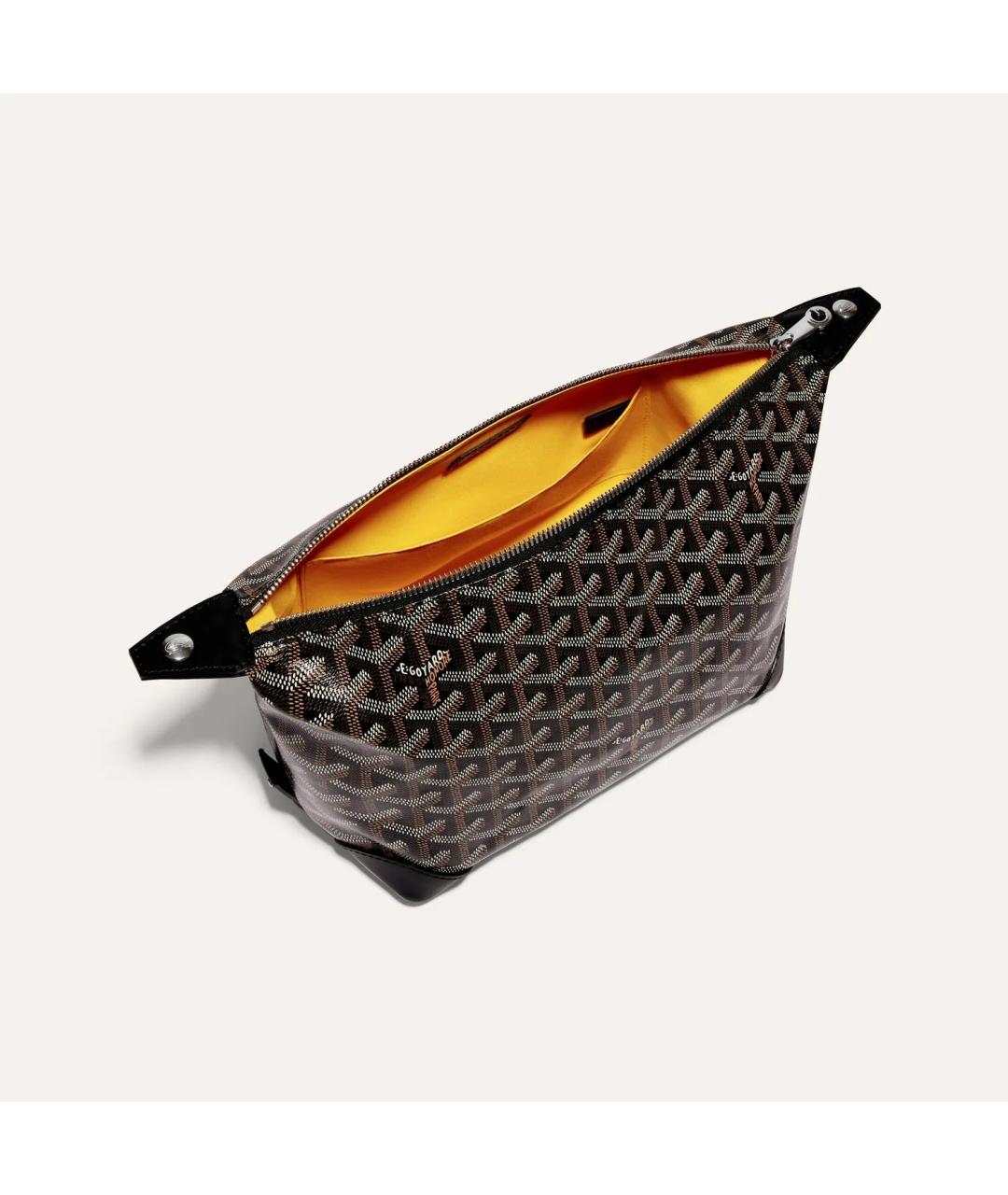 GOYARD Коричневая косметичка, фото 3