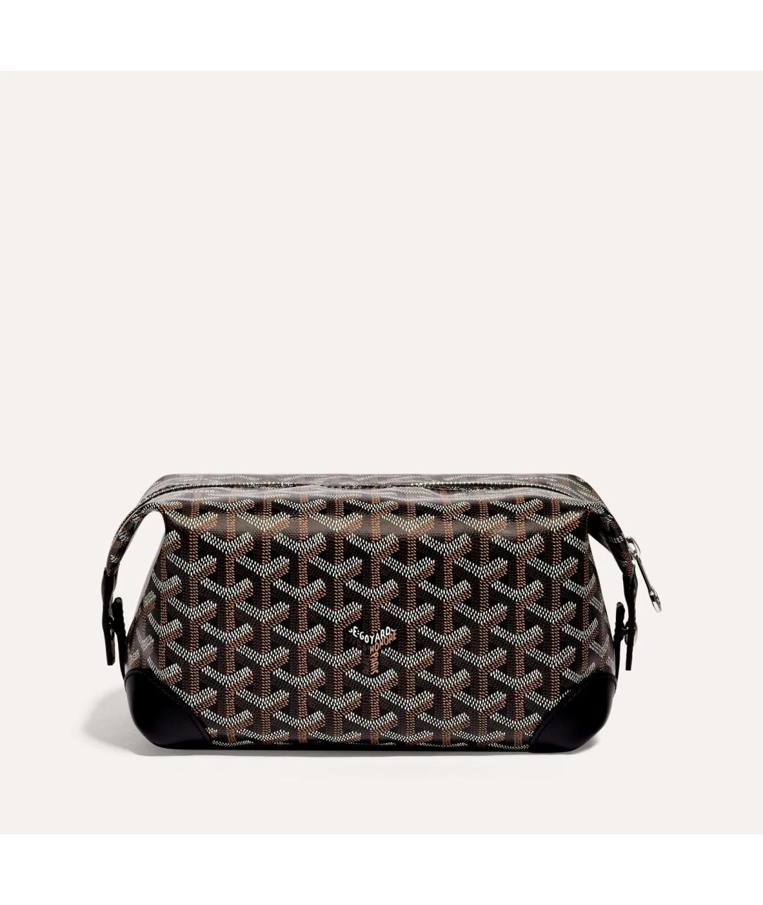 GOYARD Коричневая косметичка, фото 2