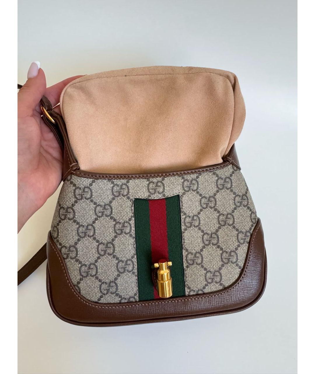 GUCCI Коричневая сумка через плечо, фото 4
