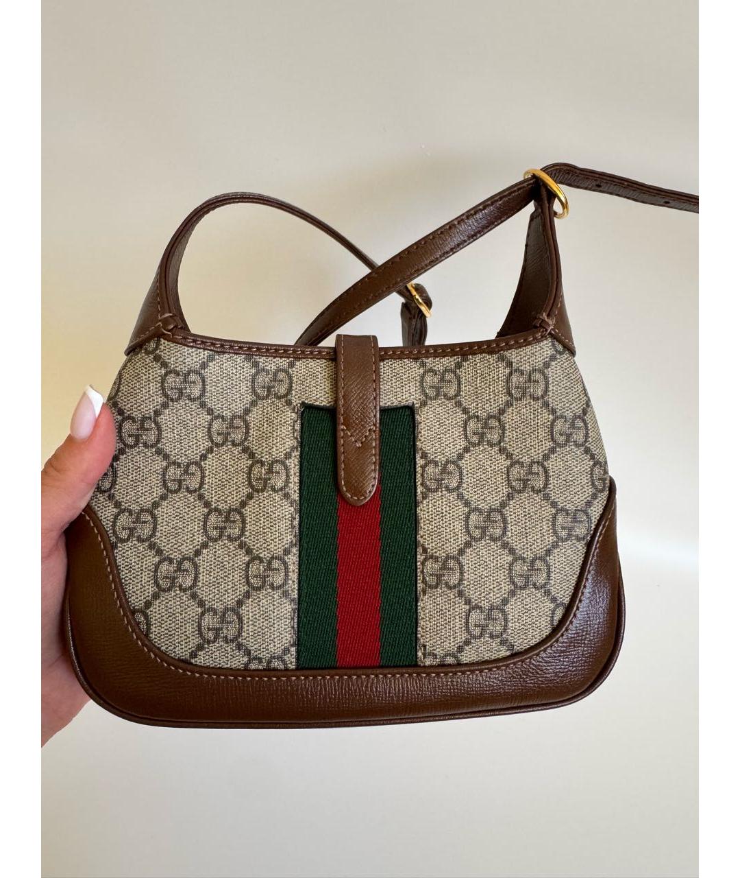 GUCCI Коричневая сумка через плечо, фото 2
