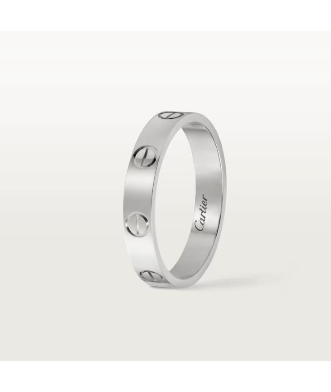 CARTIER Серебряное кольцо из белого золота, фото 3