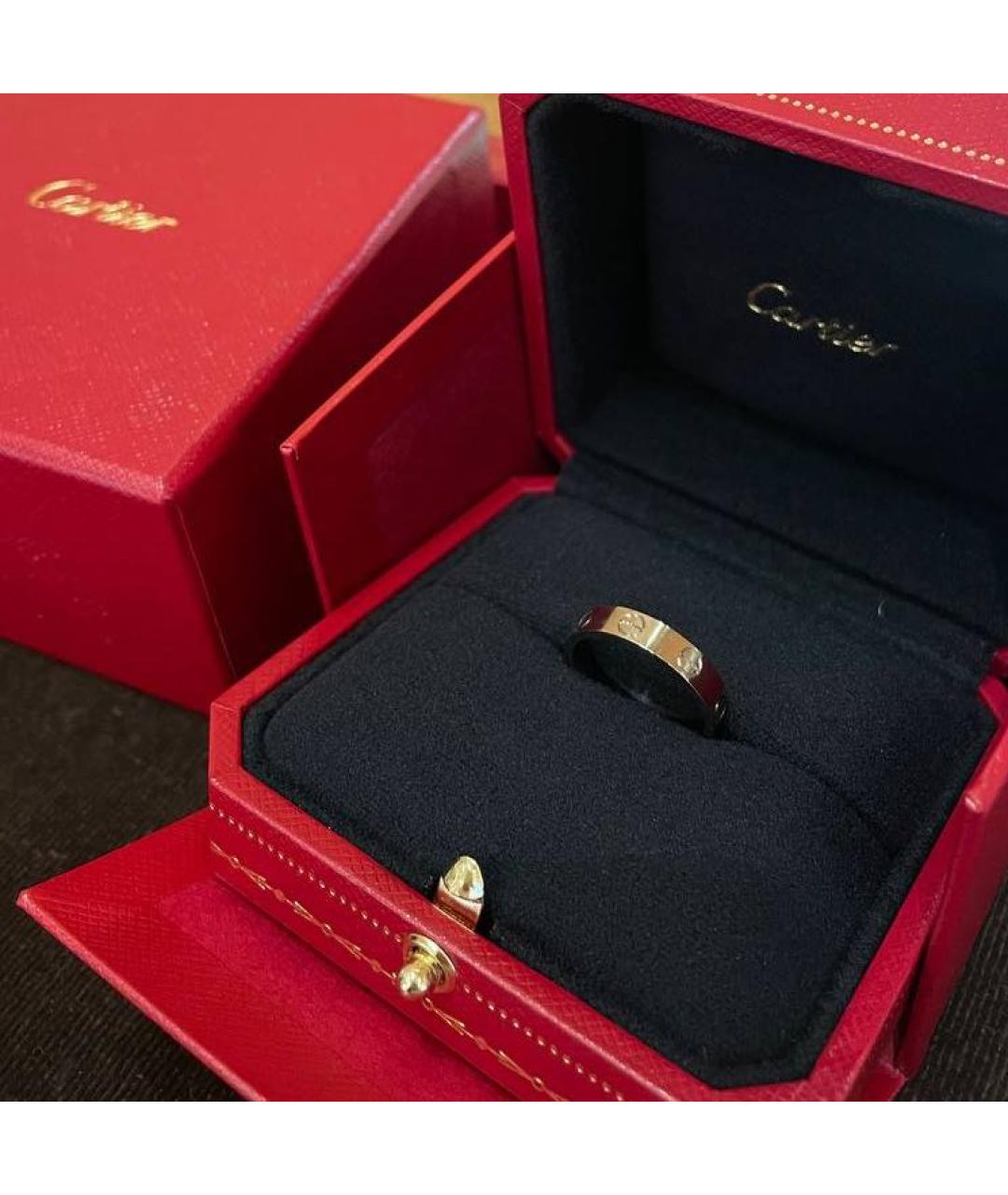 CARTIER Серебряное кольцо из белого золота, фото 5