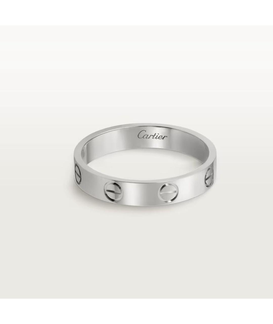 CARTIER Серебряное кольцо из белого золота, фото 2