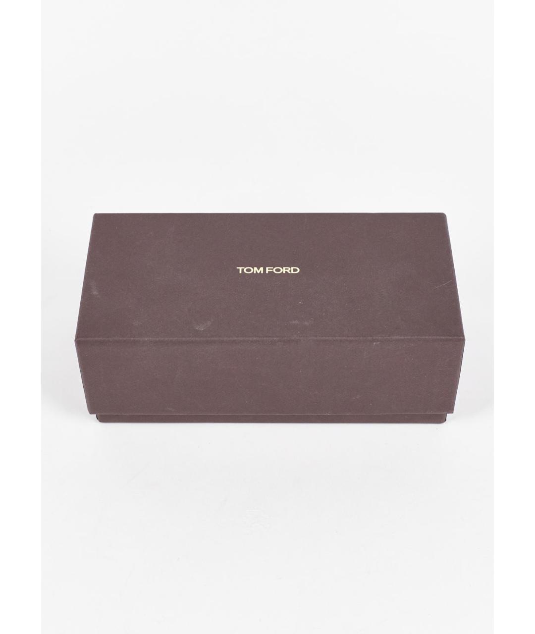 TOM FORD Черные пластиковые солнцезащитные очки, фото 7