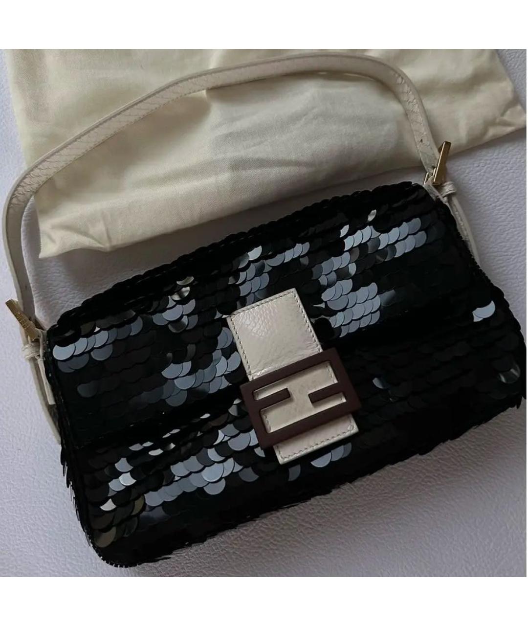 FENDI Черная сумка через плечо, фото 6
