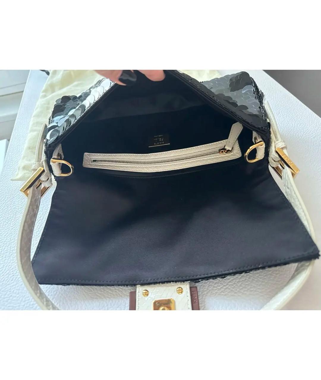 FENDI Черная сумка через плечо, фото 4