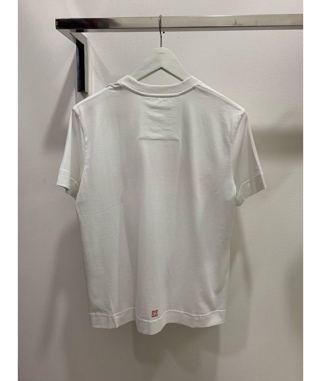 GIVENCHY Белая хлопковая футболка, фото 2