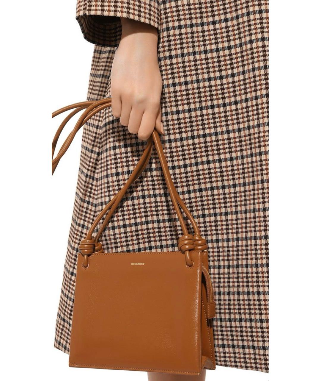 JIL SANDER Бежевая сумка тоут, фото 2