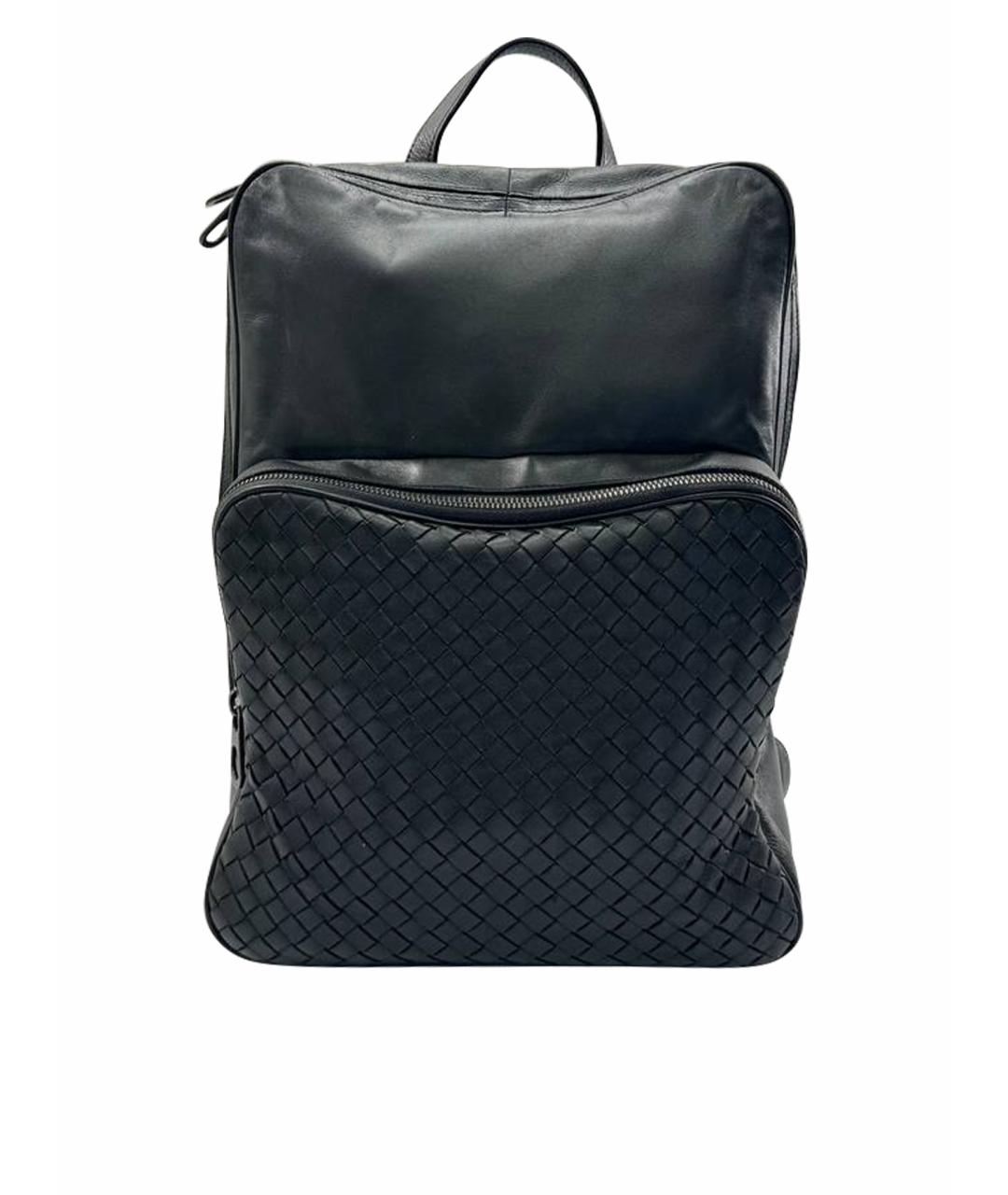 BOTTEGA VENETA Зеленый кожаный рюкзак, фото 1