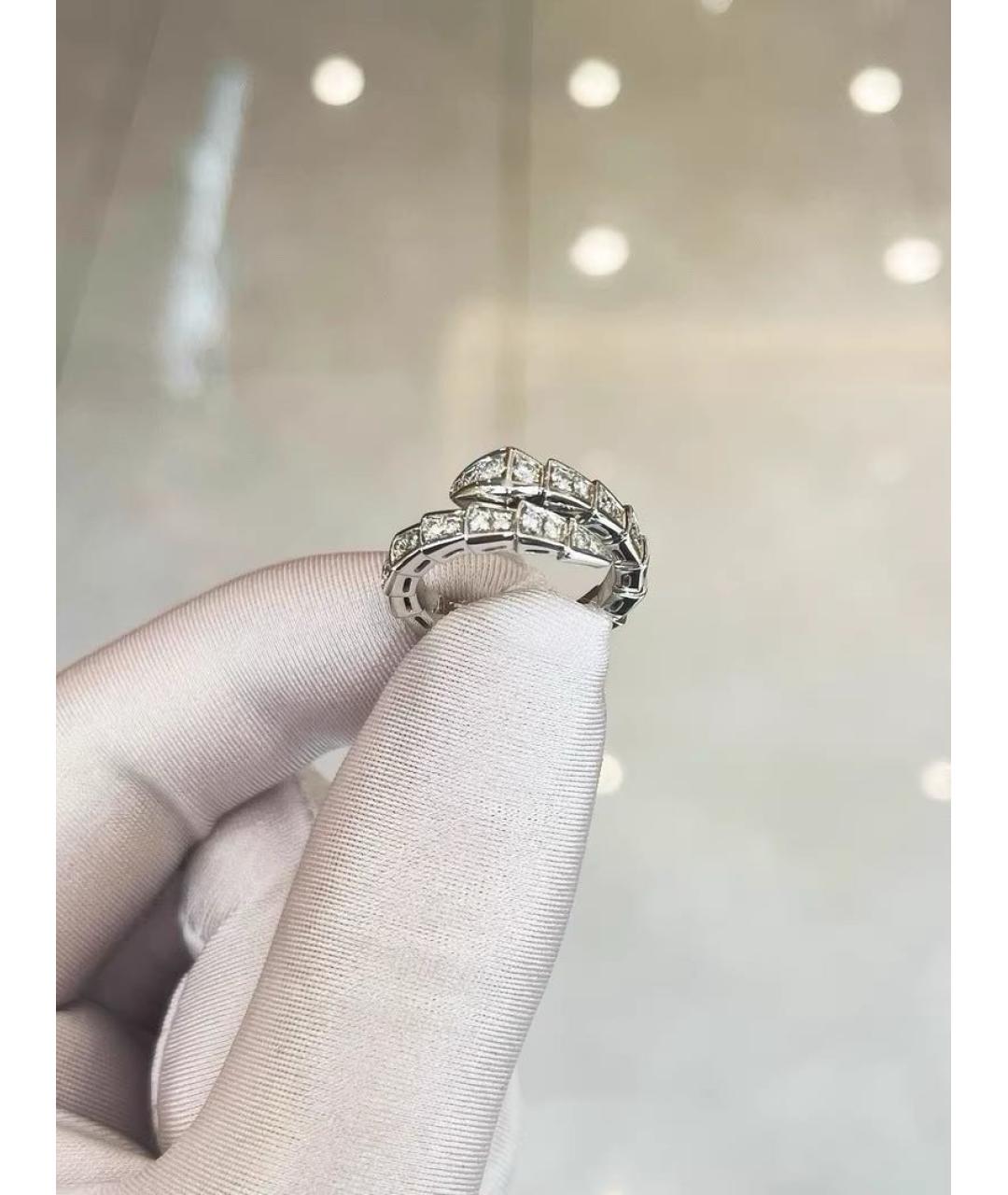 BVLGARI Кольцо из белого золота, фото 2