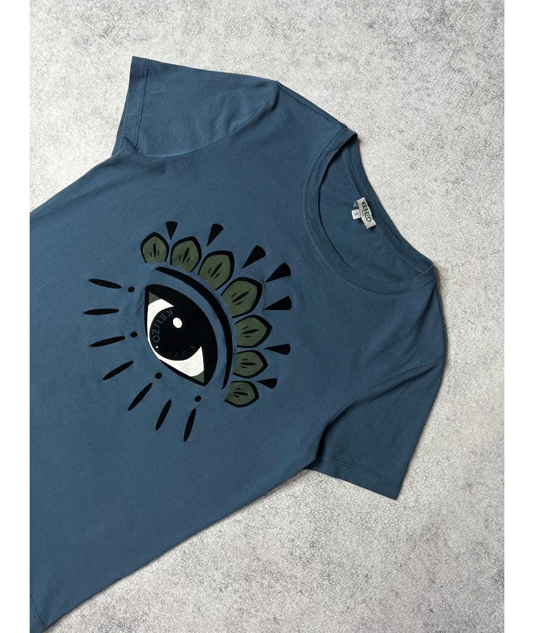 KENZO Зеленая хлопковая футболка, фото 2