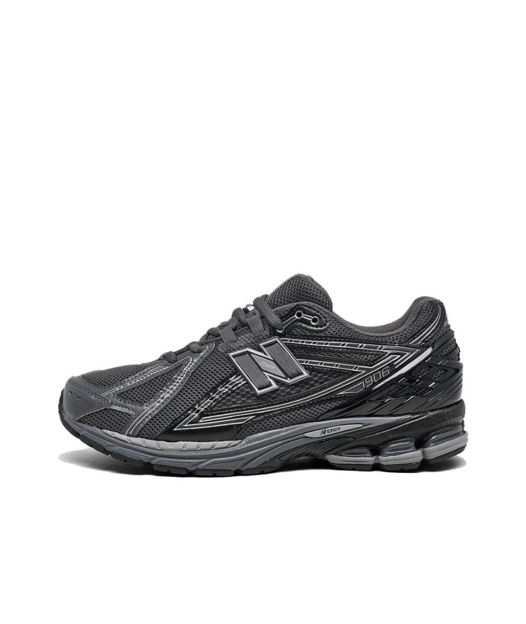NEW BALANCE Антрацитовые низкие кроссовки / кеды, фото 4