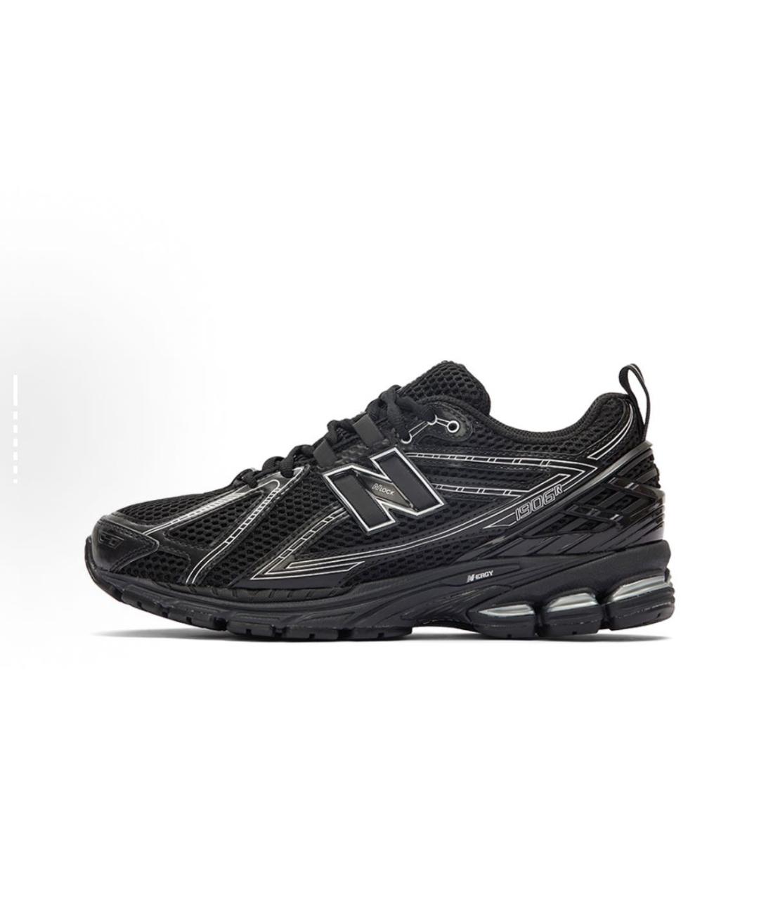 NEW BALANCE Черные низкие кроссовки / кеды, фото 5