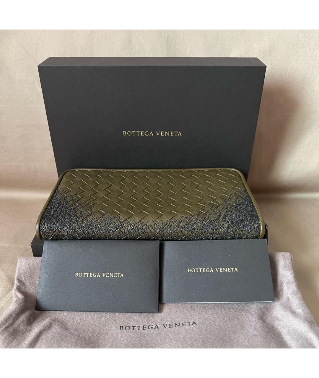 BOTTEGA VENETA Кожаный кошелек, фото 4