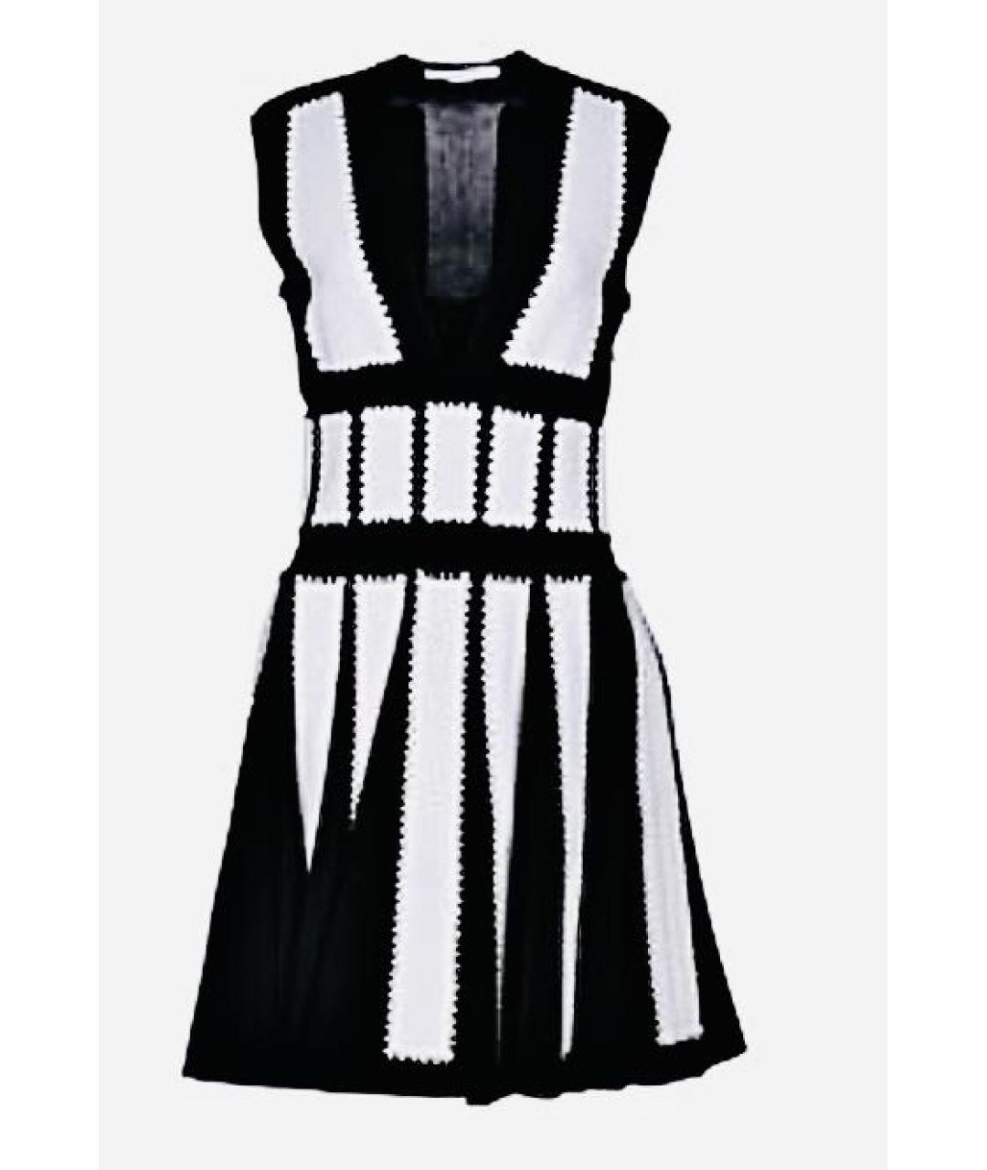 GIVENCHY Черное вискозное коктейльное платье, фото 8