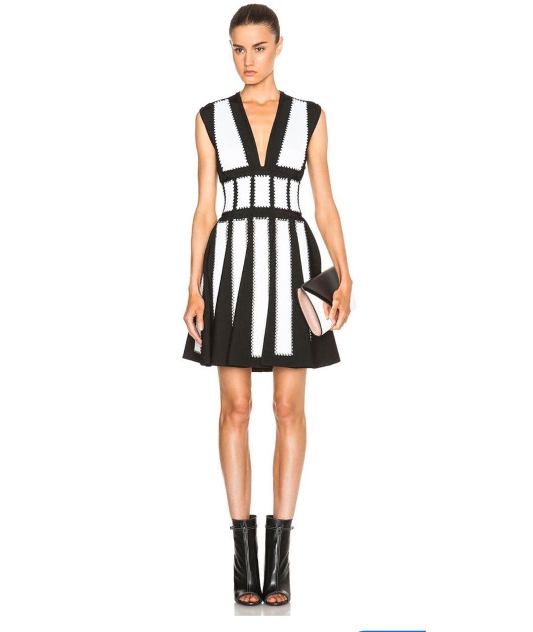 GIVENCHY Черное вискозное коктейльное платье, фото 7