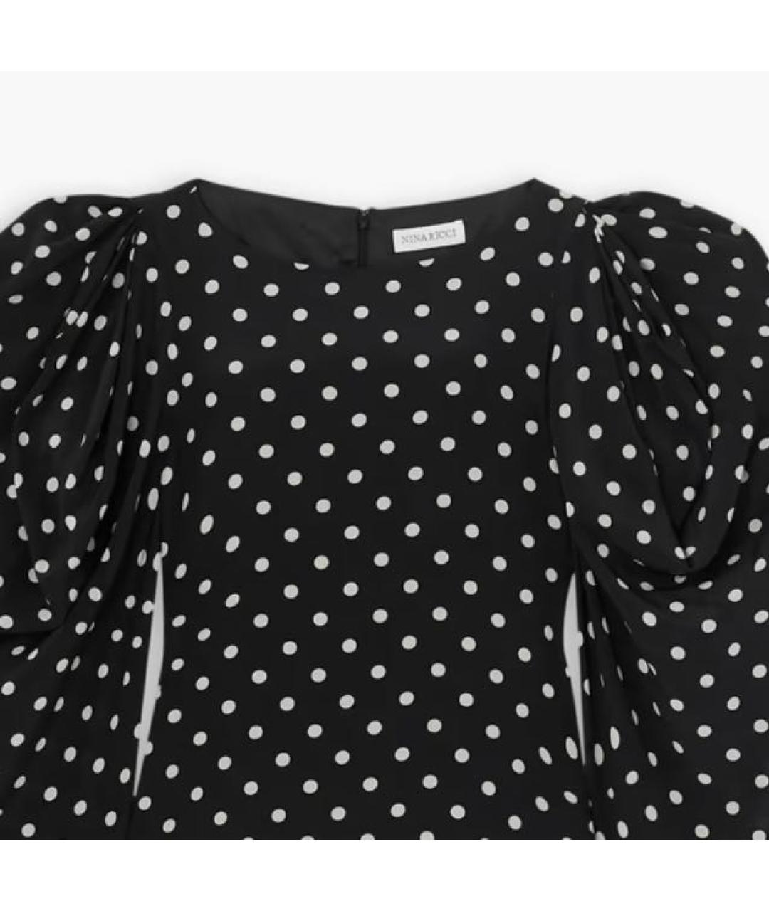 NINA RICCI Шелковое коктейльное платье, фото 3