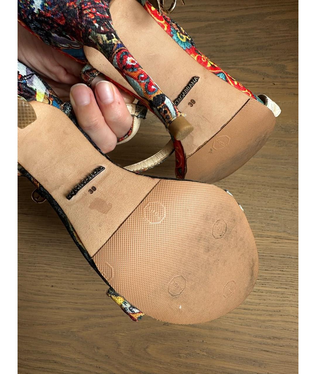 DOLCE&GABBANA Босоножки, фото 3