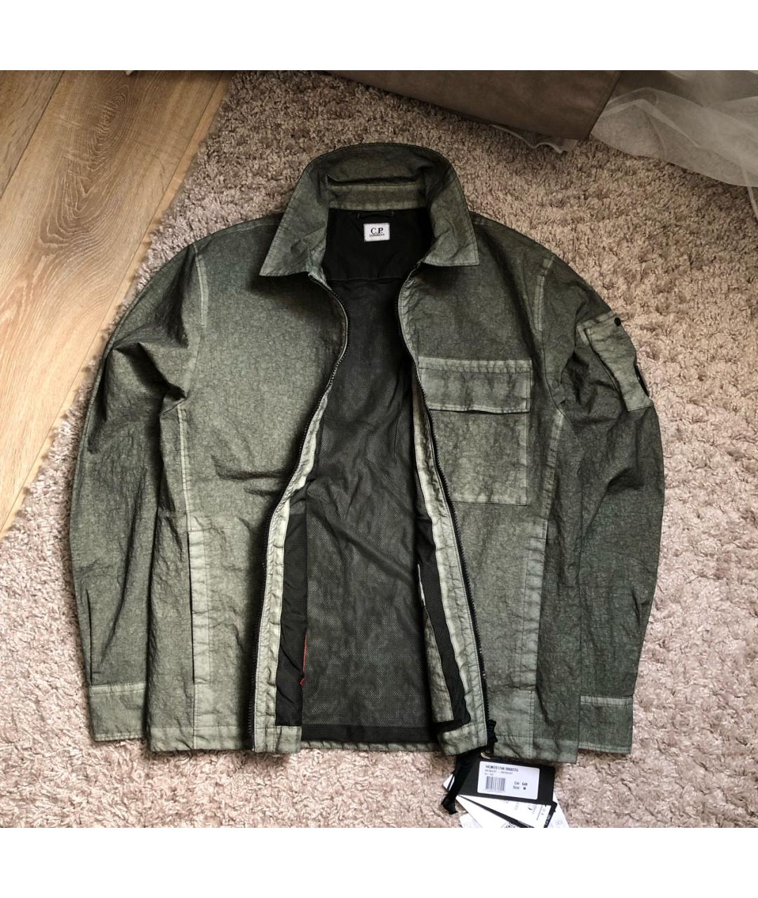 CP COMPANY Хаки полиамидовая куртка, фото 2
