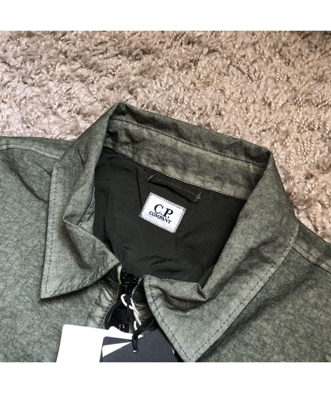 CP COMPANY Хаки полиамидовая куртка, фото 3