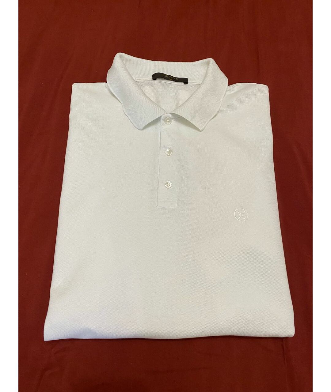 LOUIS VUITTON PRE-OWNED Белая хлопковая футболка, фото 7