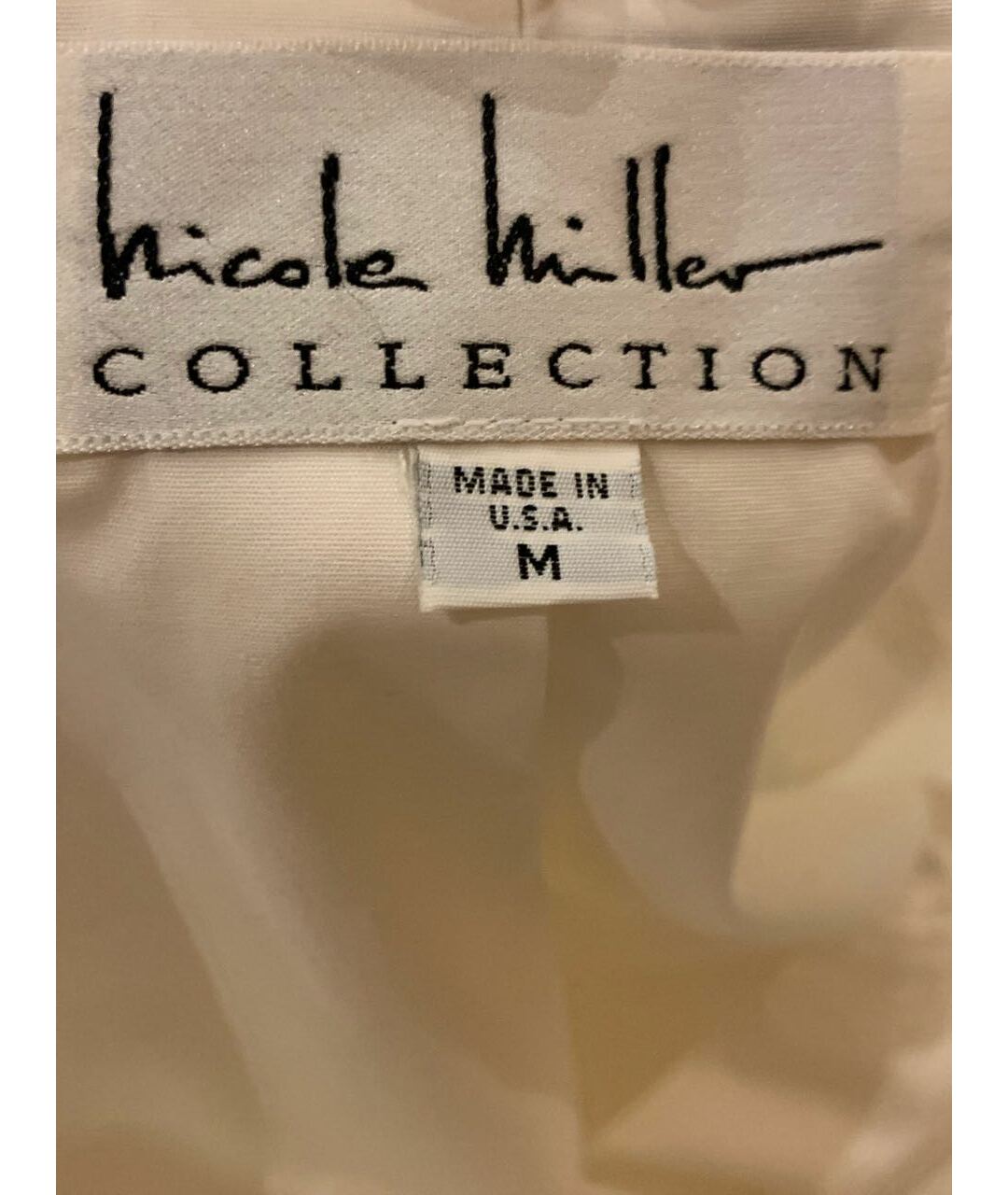 NICOLE MILLER Белый хлопковый жакет/пиджак, фото 3