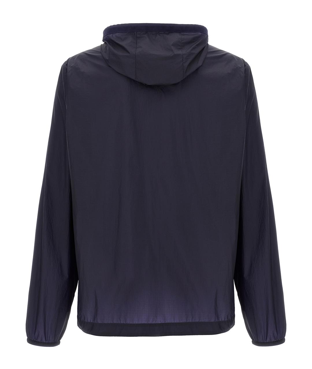 MONCLER Синяя полиамидовая куртка, фото 2
